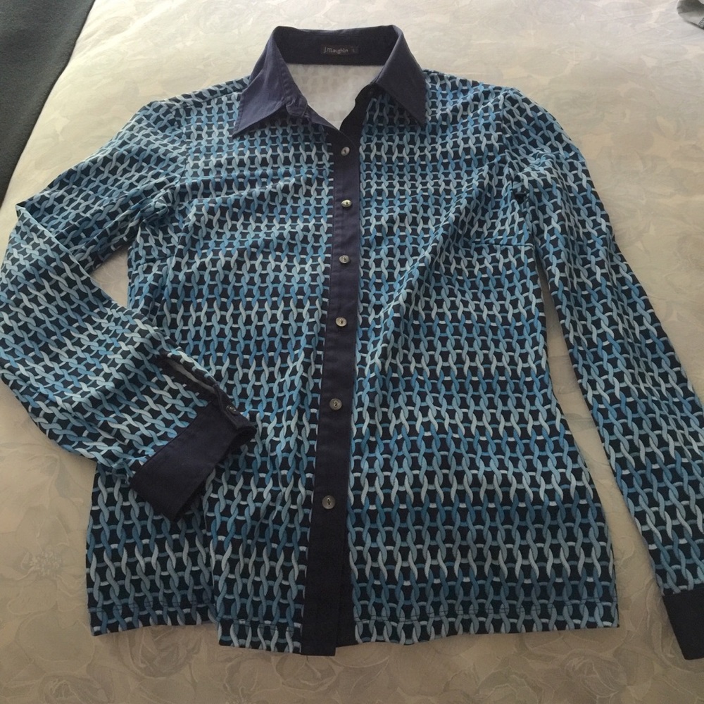 J McClaughlin Catalina cloth blouse